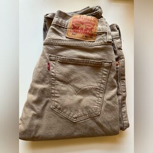 Tan Levi’s Jeans